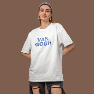 Van Gogh White Oversized Tshirt