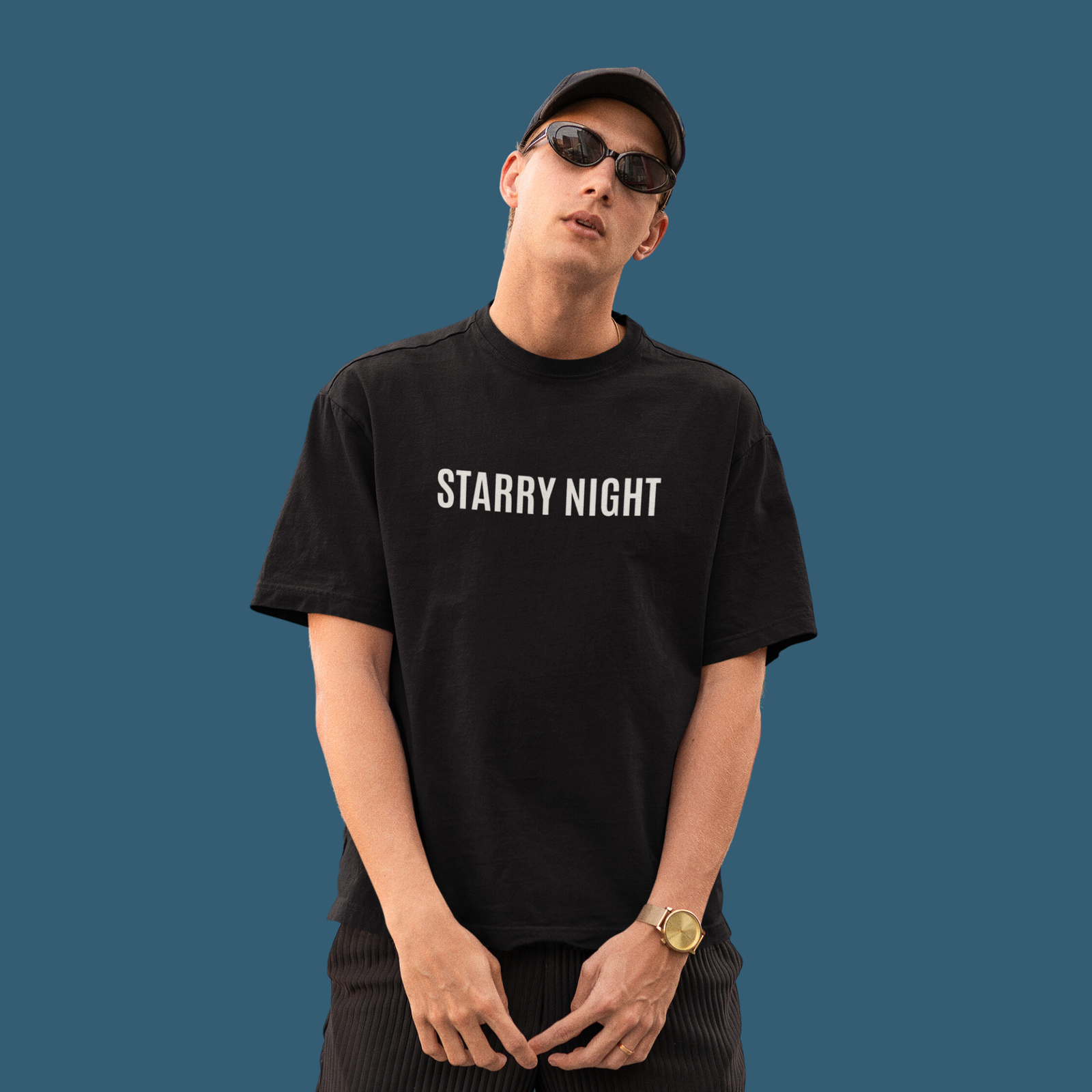 Starry Night Oversized Tshirt